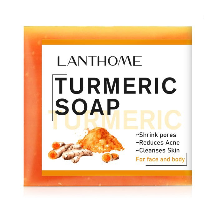 Lian Biquan Lanthome Turmeric 100g Skin Cleansing Facial Soap